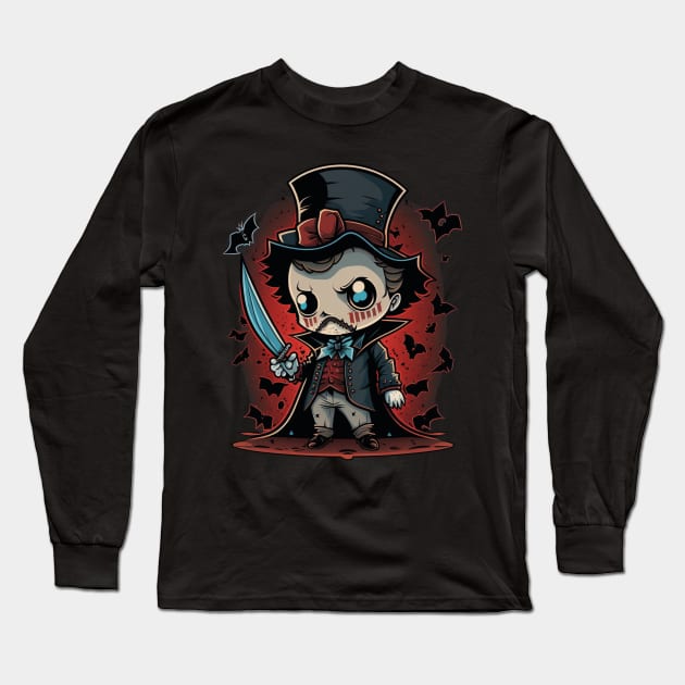 jack the ripper Long Sleeve T-Shirt by horrorshirt